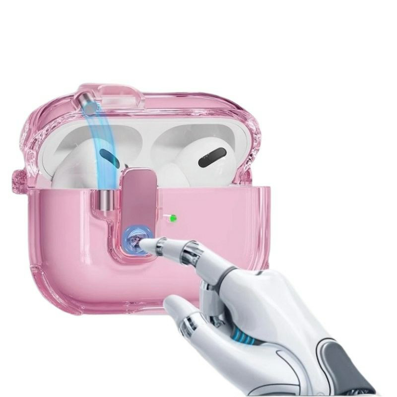 Etui de protection transparent pour les écouteurs, applicable à AirPods Pro2 casque Apple Bluetooth Couvre automatique transparent Shell AirPoDS4 étanche a la poussière, résistant a l'usure