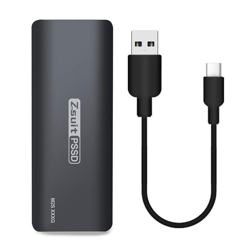 Z-SUIT Disque Dur Externe SSD Ordinateur Portable metal Ssd Solid State Mobile Portable Disque dur 1TB Type à grande vitesse C33