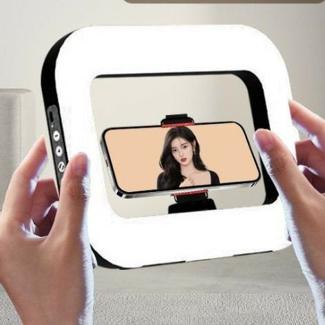 Nouveau YM200 selfie portable Ringlight enregistrement vidéo prise de vue vidéo Kit Smartphone Selfie photographie Led jante de lampe anneau lumière pour maquillage photographie