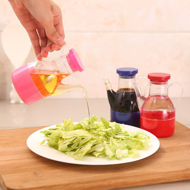 Petit pot à huile G1321 W-5, pot à huile en plastique bouteille de sauce et de vinaigre, diviseur de vin