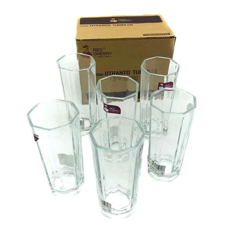 Lot de 6 tasses en verre à anis étoilé 8610, lot de 6, combinaison de tasses,
